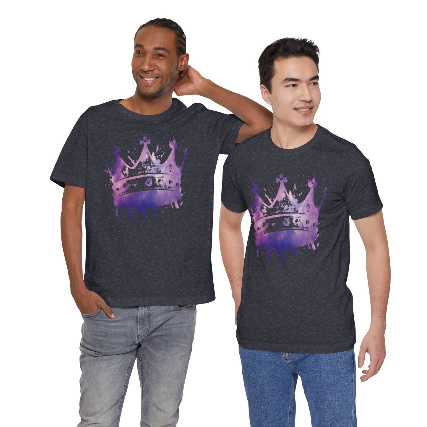 Heavy is the Head Tee — Regal Drip Graphic King Crown T-Shirt