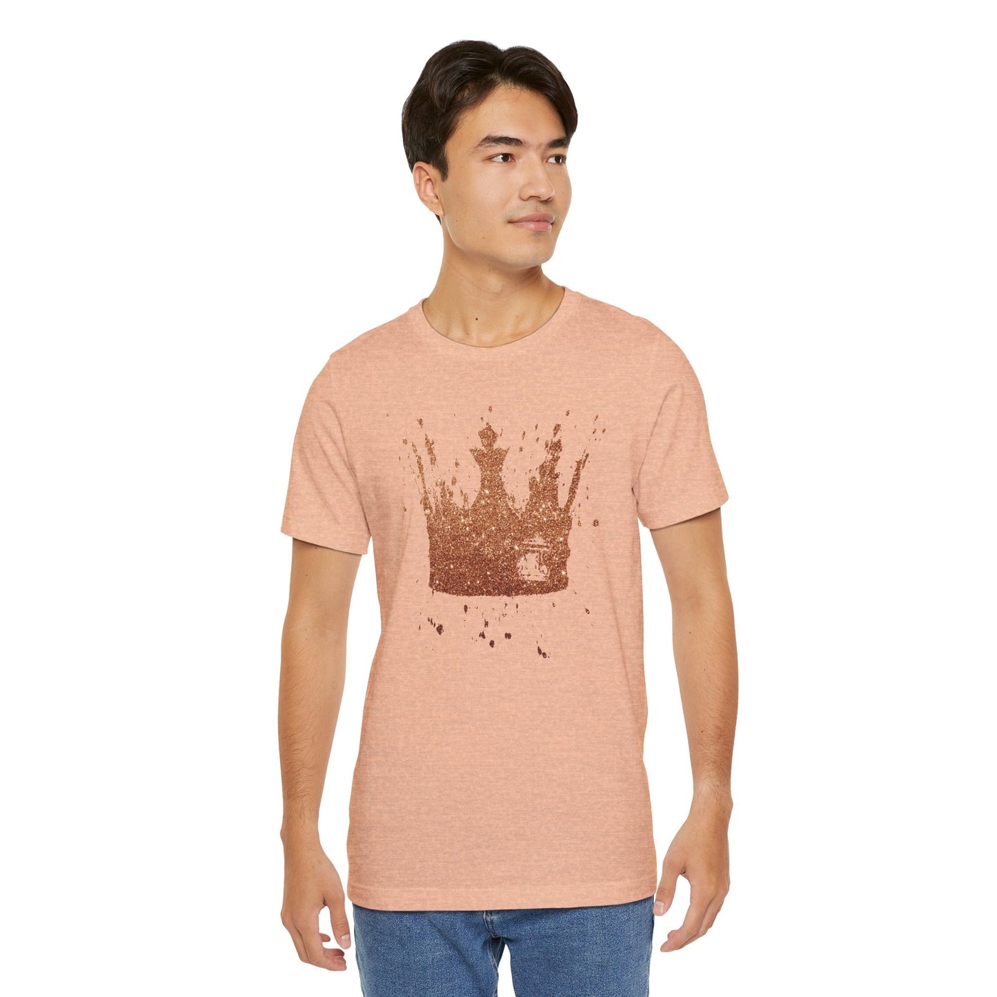 Golden Crown T-Shirt — Vintage Royalty Graphic Tee