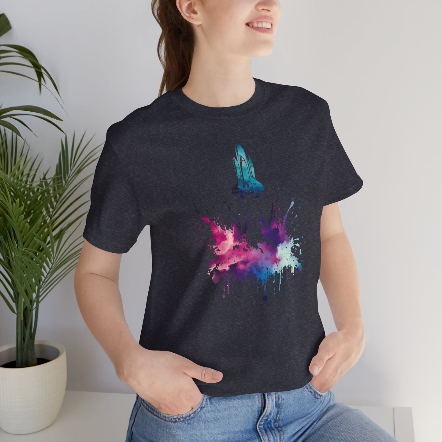 Galaxy Rocket Splash T-Shirt