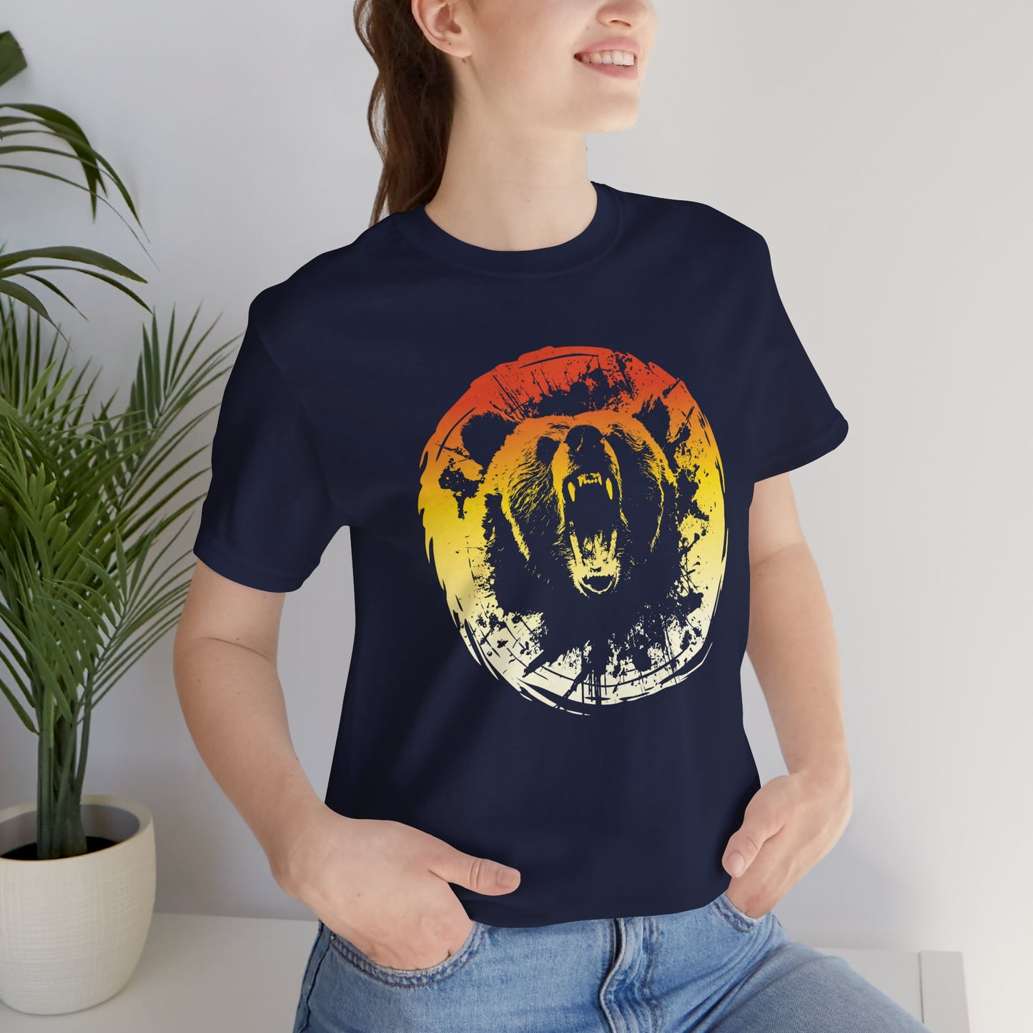 Roaring Grizzly Sunset Tee