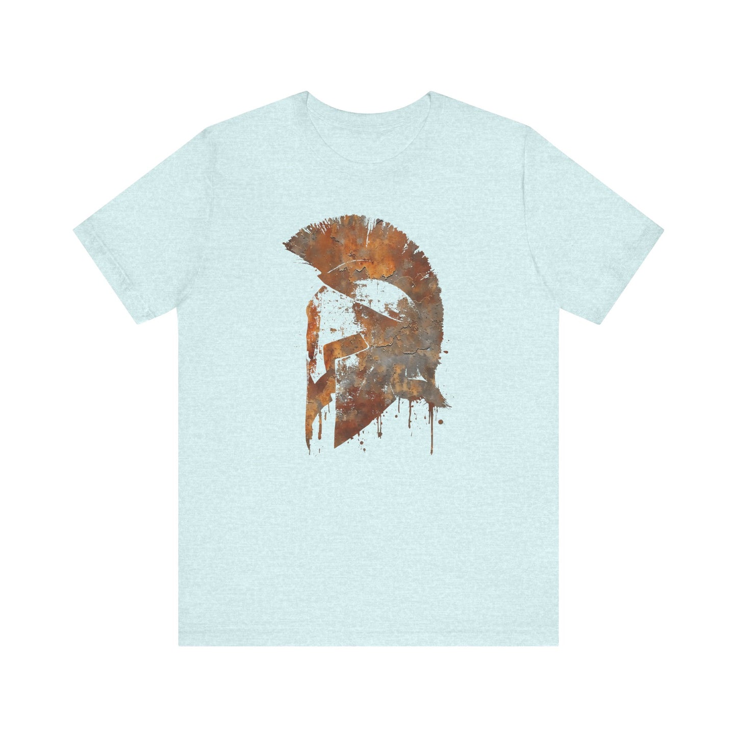 Spartan Helmet T‑Shirt — Rustic Warrior Graphic Tee