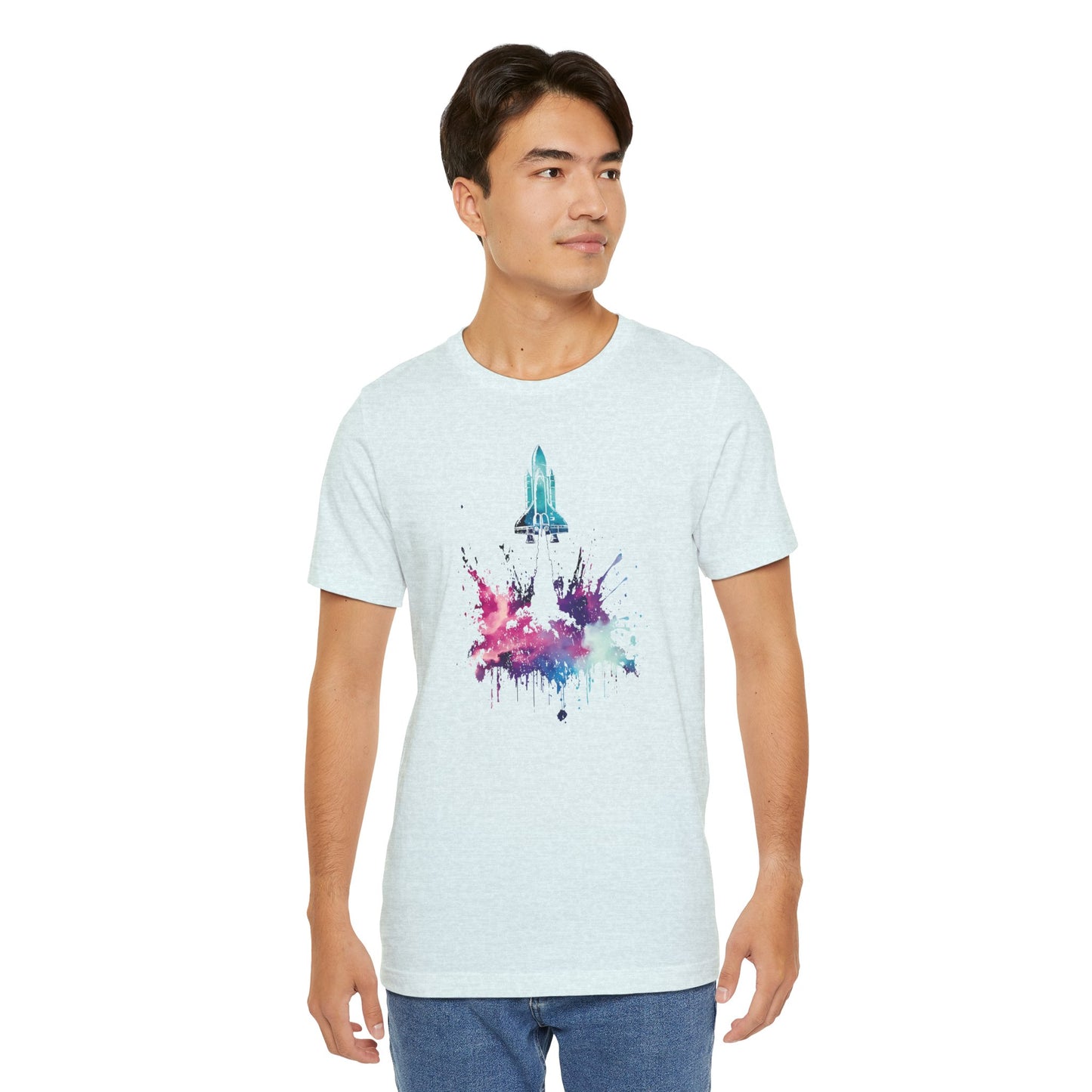 Galaxy Rocket Splash T-Shirt
