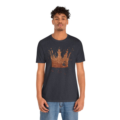 Golden Crown T-Shirt — Vintage Royalty Graphic Tee