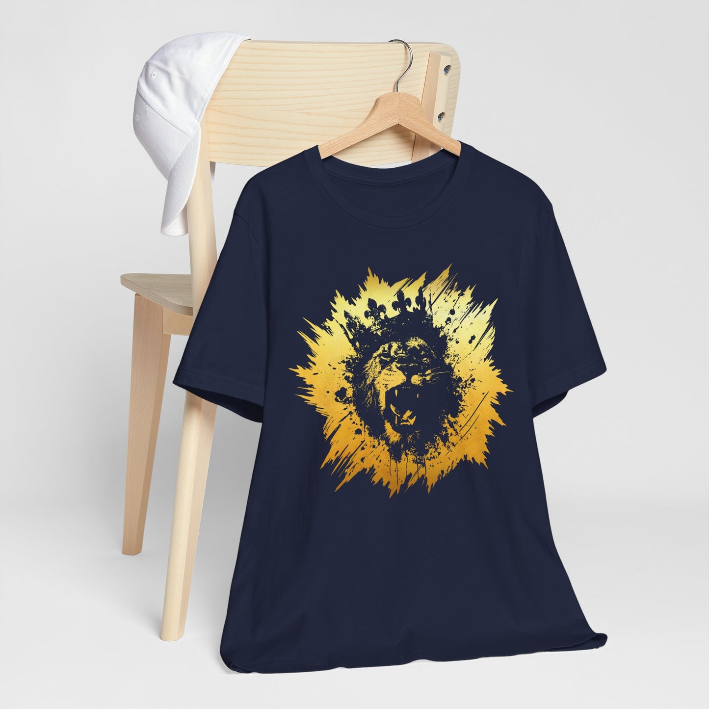 Golden King T-Shirt — Grunge King Graphic Tee