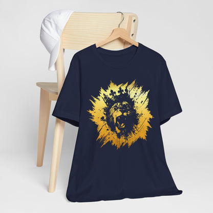 Golden King T-Shirt — Grunge King Graphic Tee