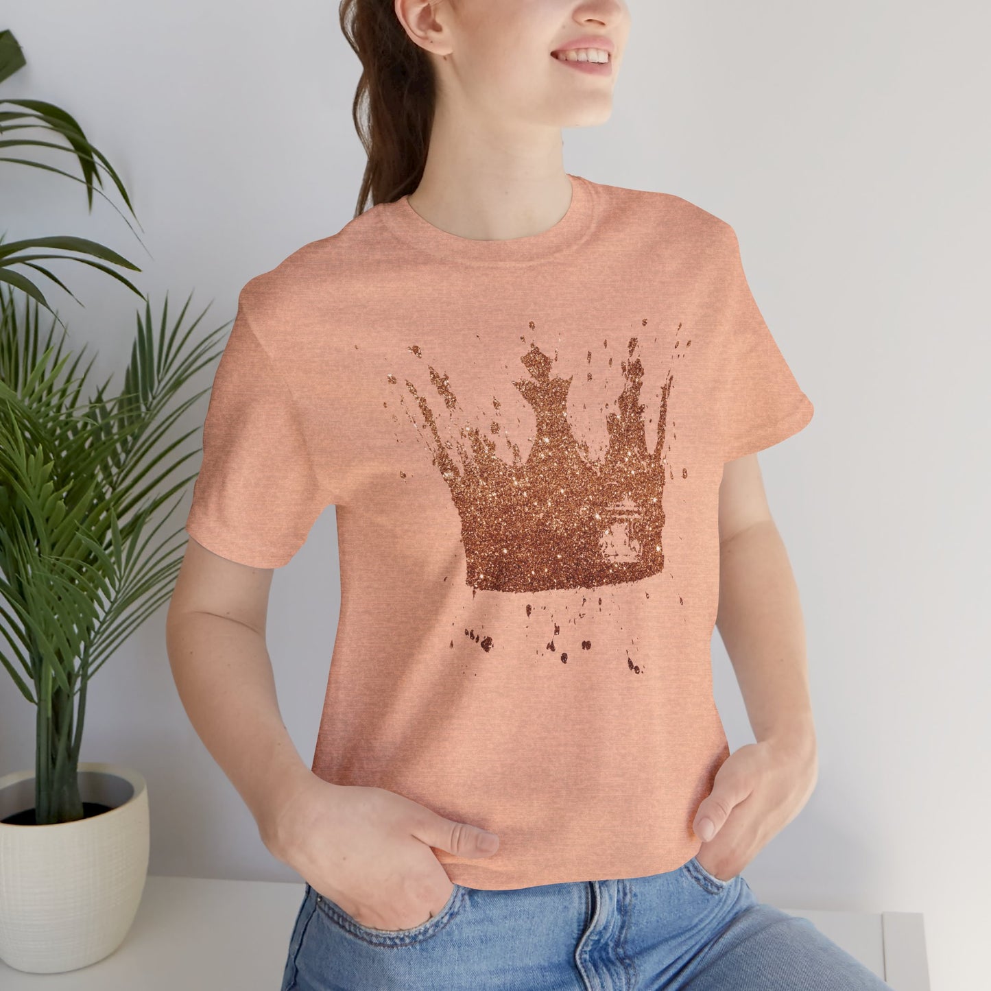 Golden Crown T-Shirt — Vintage Royalty Graphic Tee
