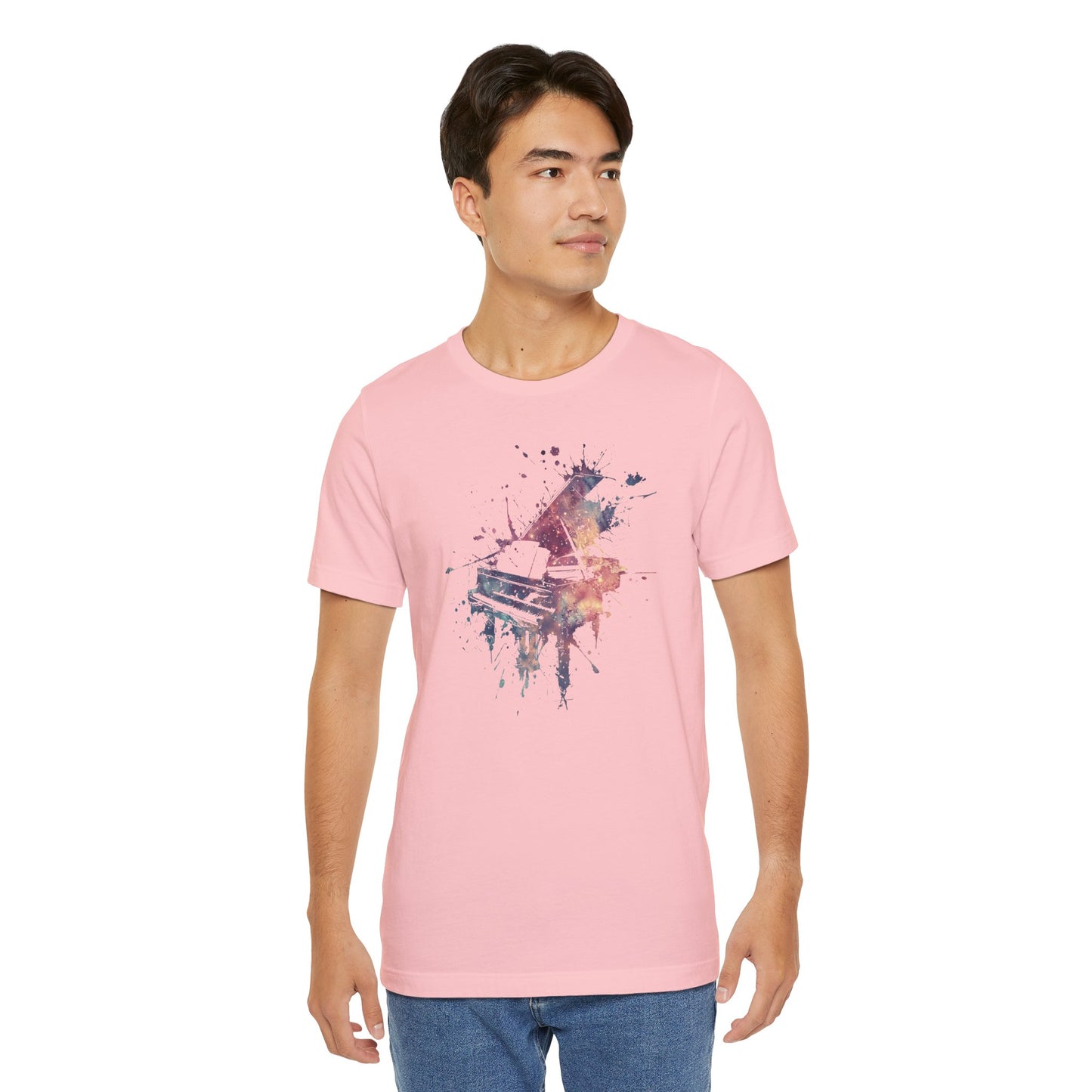 Play me to the Moon T‑Shirt — Colorful Music Lover Tee