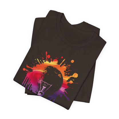 Creative Idea T-Shirt — Colorful Paint Splash Idea Tee