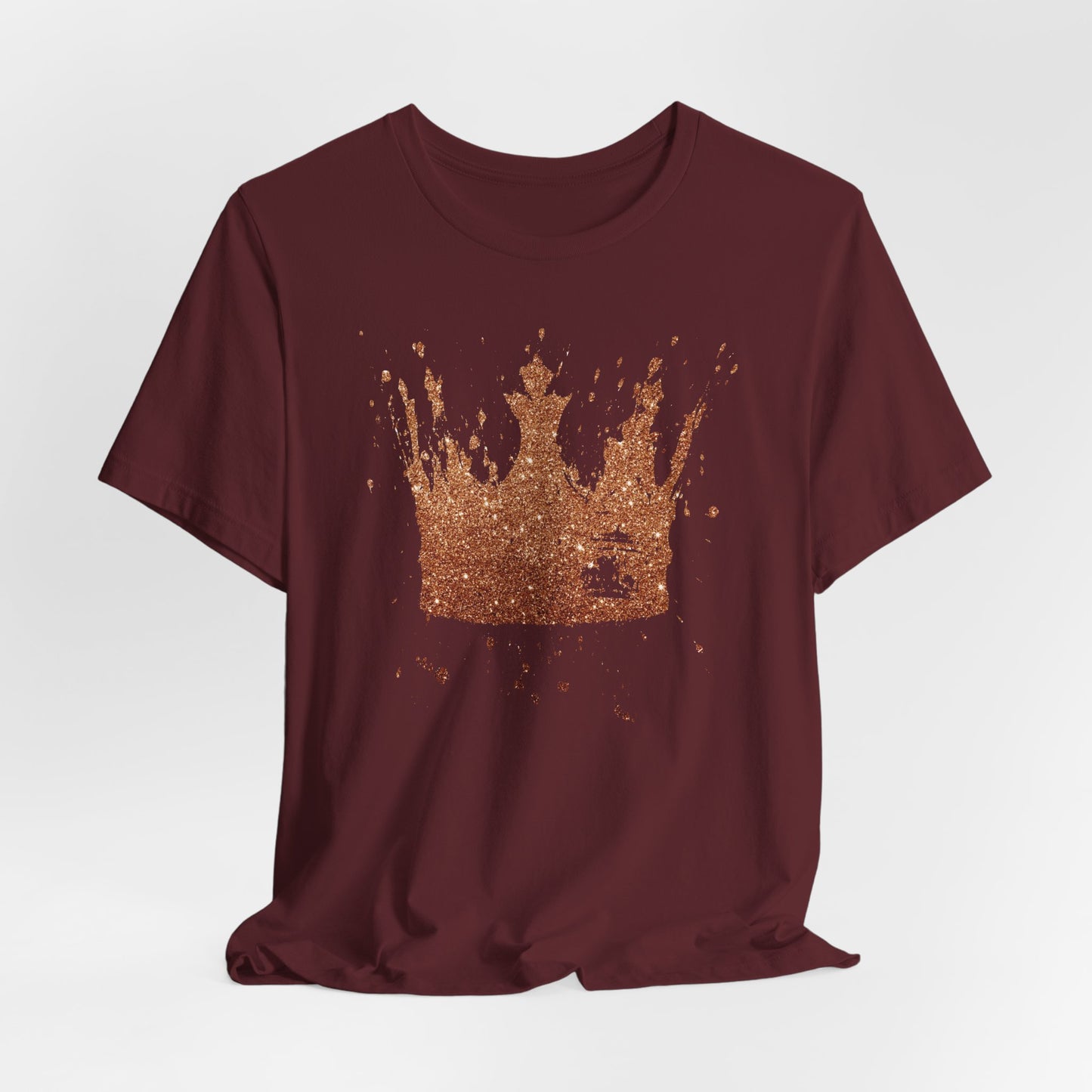 Golden Crown T-Shirt — Vintage Royalty Graphic Tee