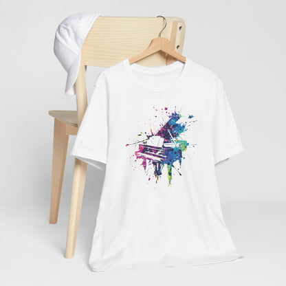 Play me to the Moon T‑Shirt — Colorful Music Lover Tee