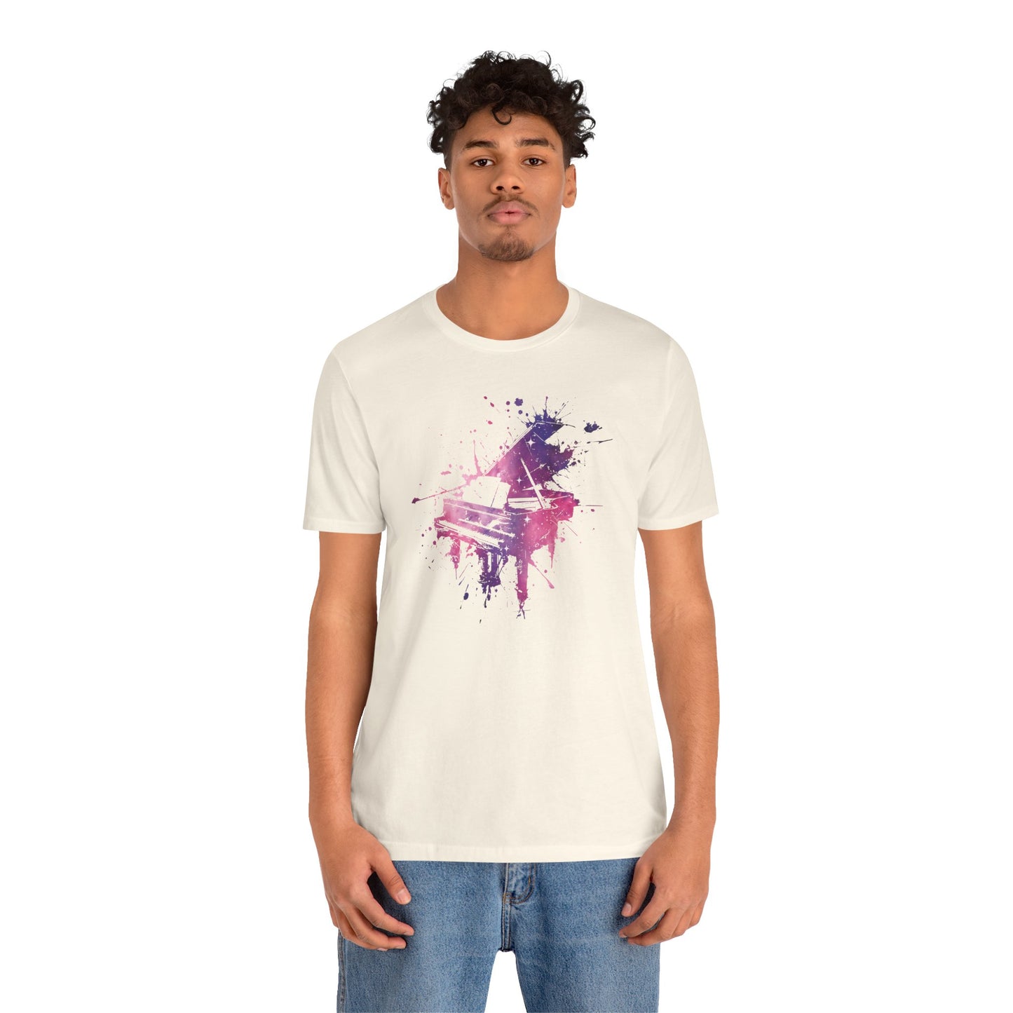 Play me to the Moon T‑Shirt — Colorful Music Lover Tee