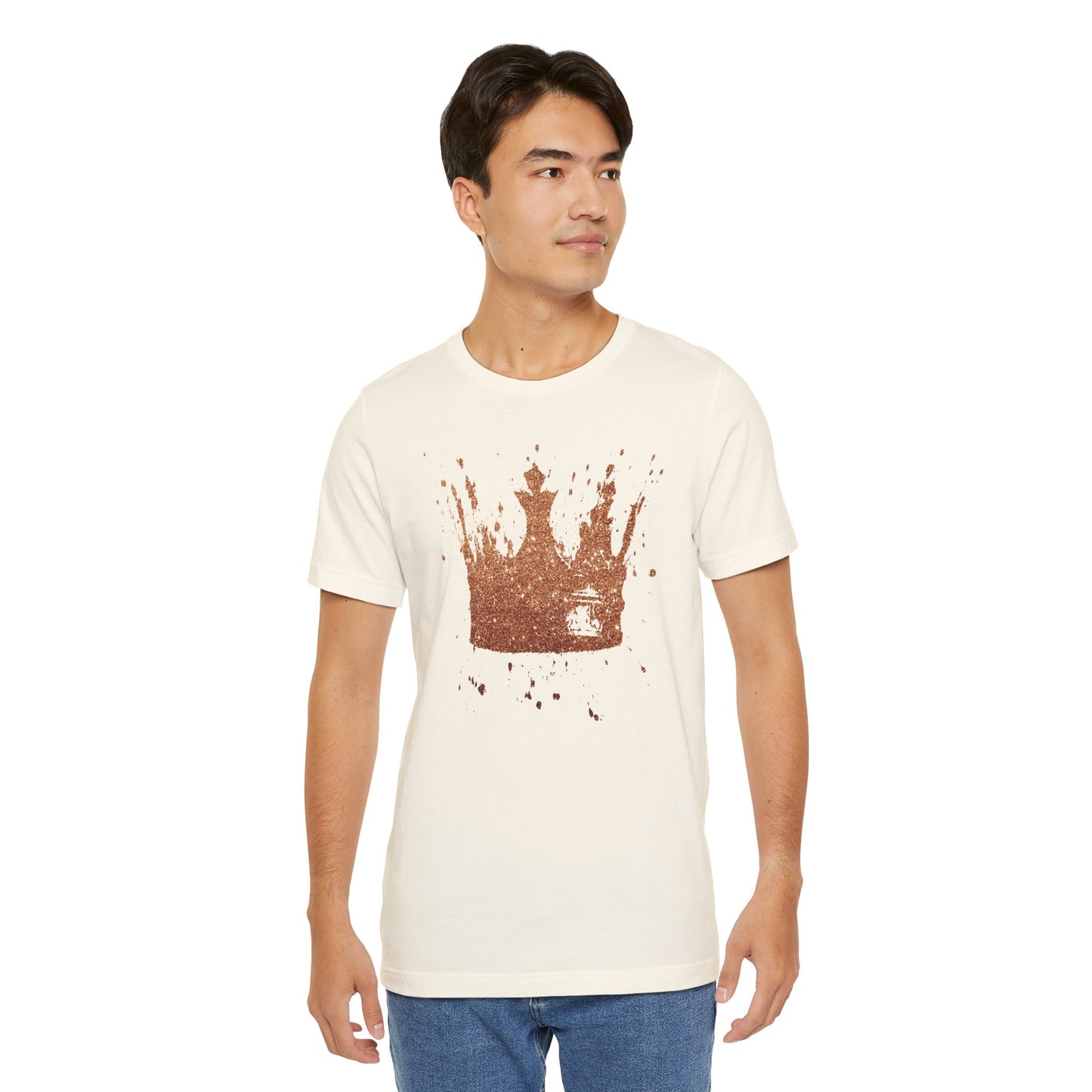 Golden Crown T-Shirt — Vintage Royalty Graphic Tee