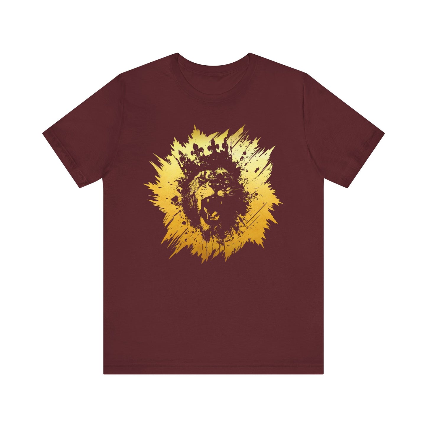 Golden King T-Shirt — Grunge King Graphic Tee