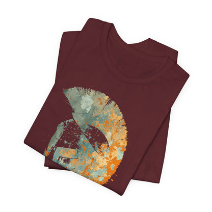 Spartan Helmet T‑Shirt — Rustic Warrior Graphic Tee