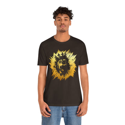 Golden King T-Shirt — Grunge King Graphic Tee
