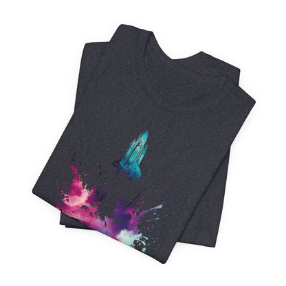 Galaxy Rocket Splash T-Shirt