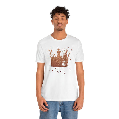 Golden Crown T-Shirt — Vintage Royalty Graphic Tee