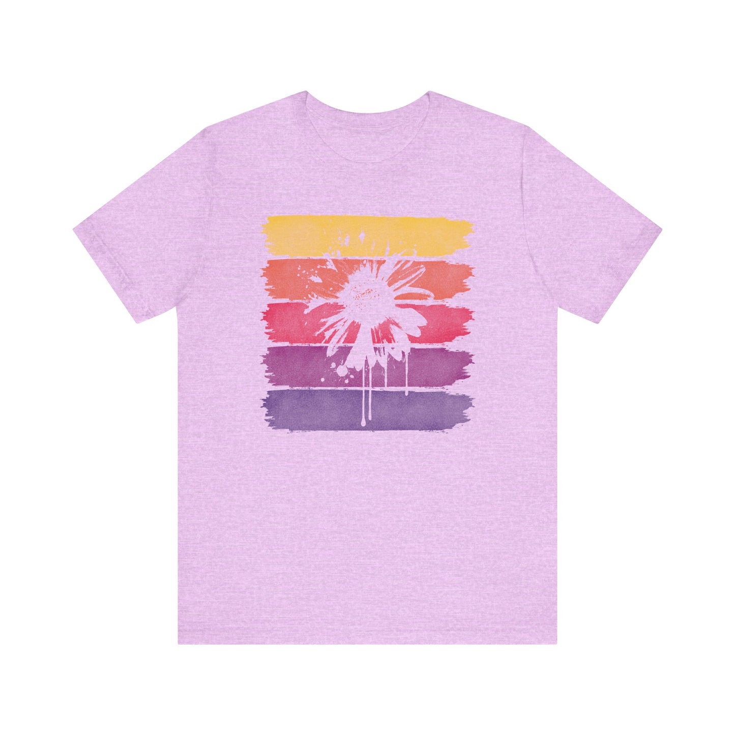 Paint-Splatter Daisy T-Shirt