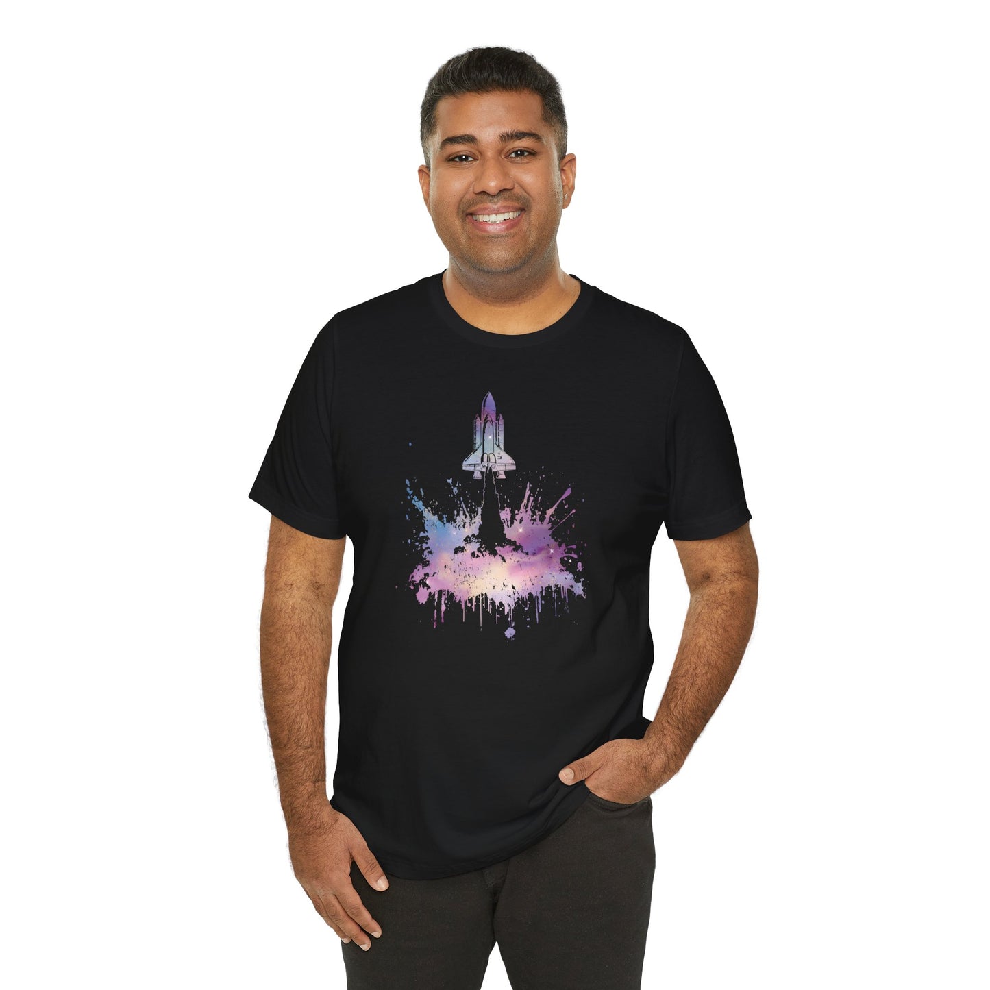 Galaxy Rocket Splash T-Shirt