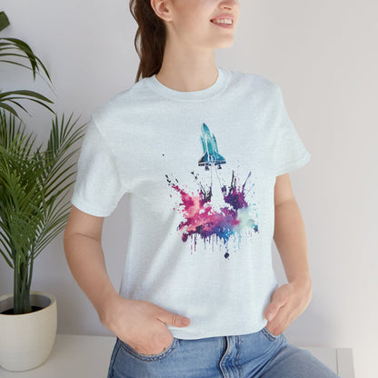 Galaxy Rocket Splash T-Shirt