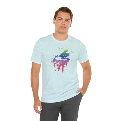 Play me to the Moon T‑Shirt — Colorful Music Lover Tee