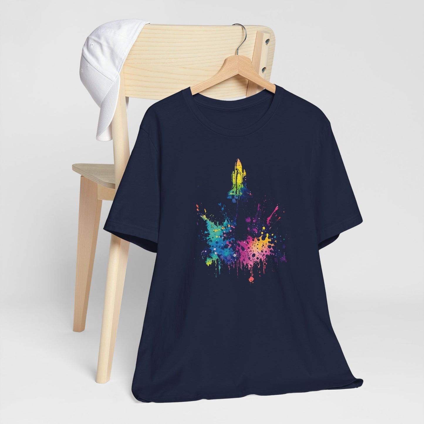 Galaxy Rocket Splash T-Shirt