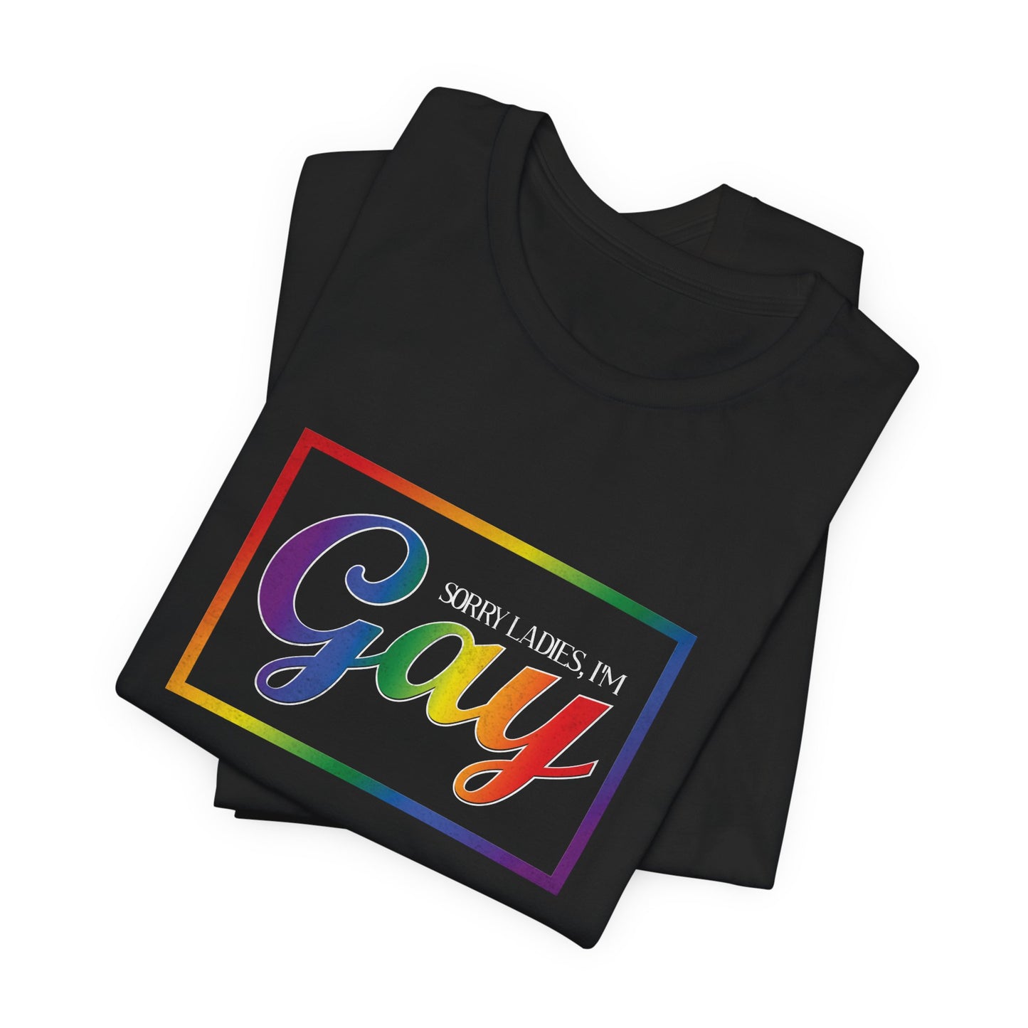 Gay Rainbow Pride Tee — Retro 'Proud to Be Gay' Graphic T-Shirt
