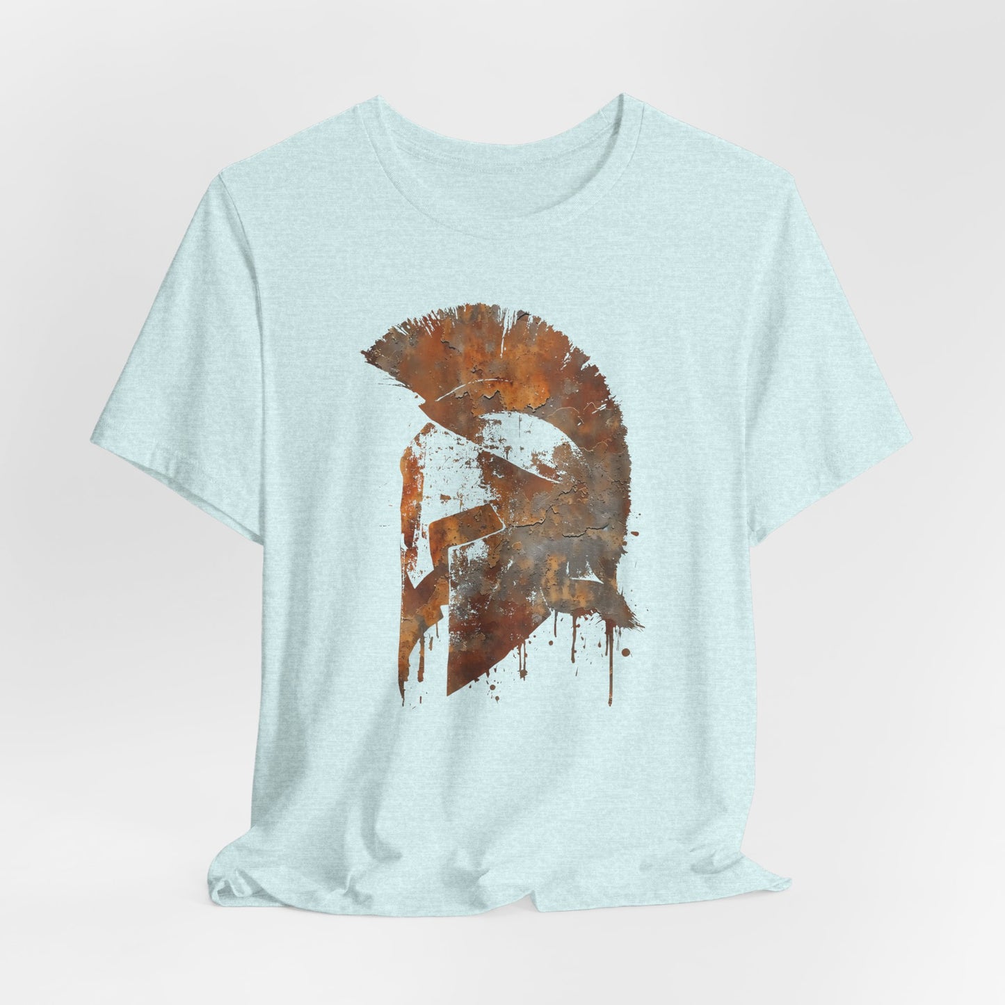 Spartan Helmet T‑Shirt — Rustic Warrior Graphic Tee