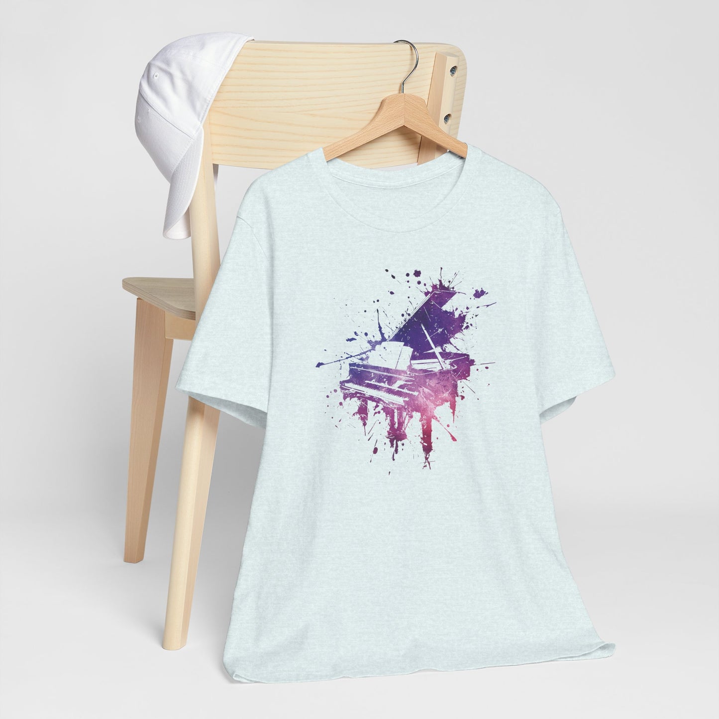Play me to the Moon T‑Shirt — Colorful Music Lover Tee