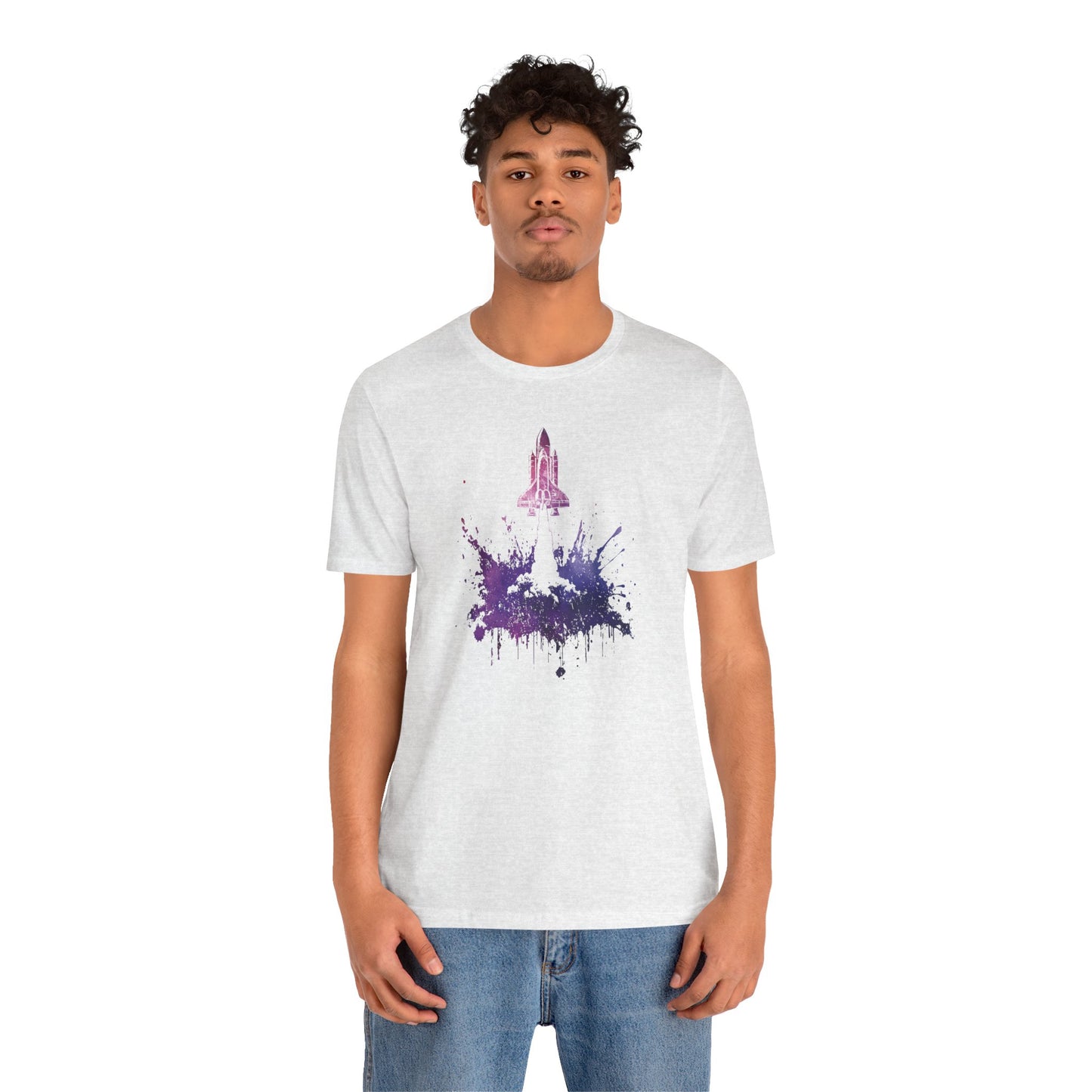 Galaxy Rocket Splash T-Shirt