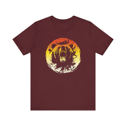 Roaring Grizzly Sunset Tee
