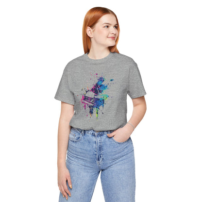 Play me to the Moon T‑Shirt — Colorful Music Lover Tee