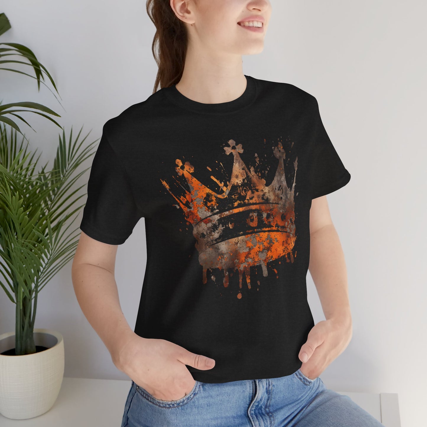 Heavy is the Head Tee — Regal Drip Graphic King Crown T-Shirt