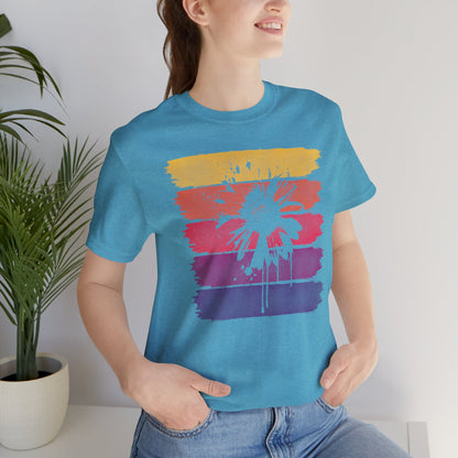 Paint-Splatter Daisy T-Shirt