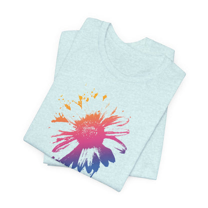 Paint-Splatter Daisy T-Shirt