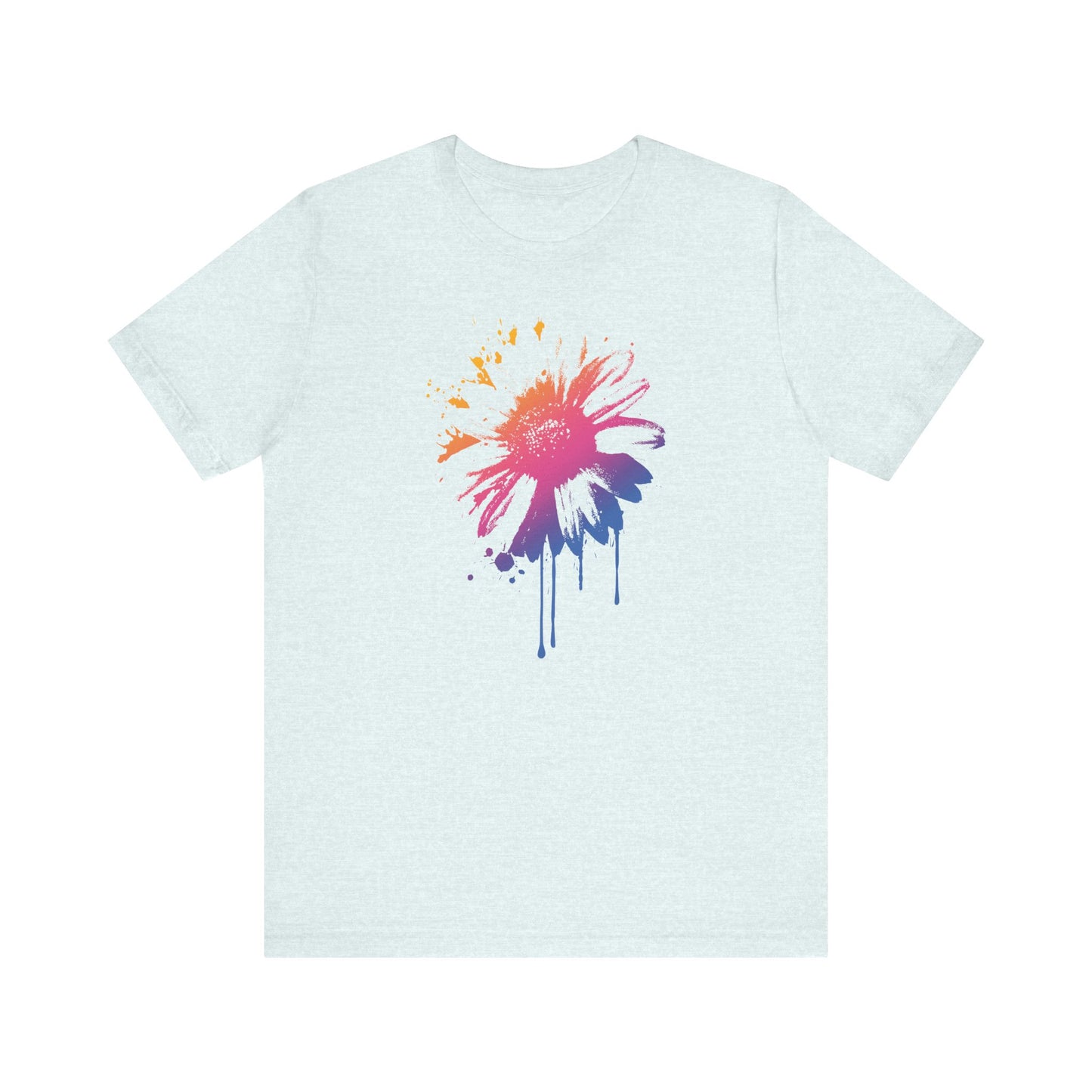 Paint-Splatter Daisy T-Shirt