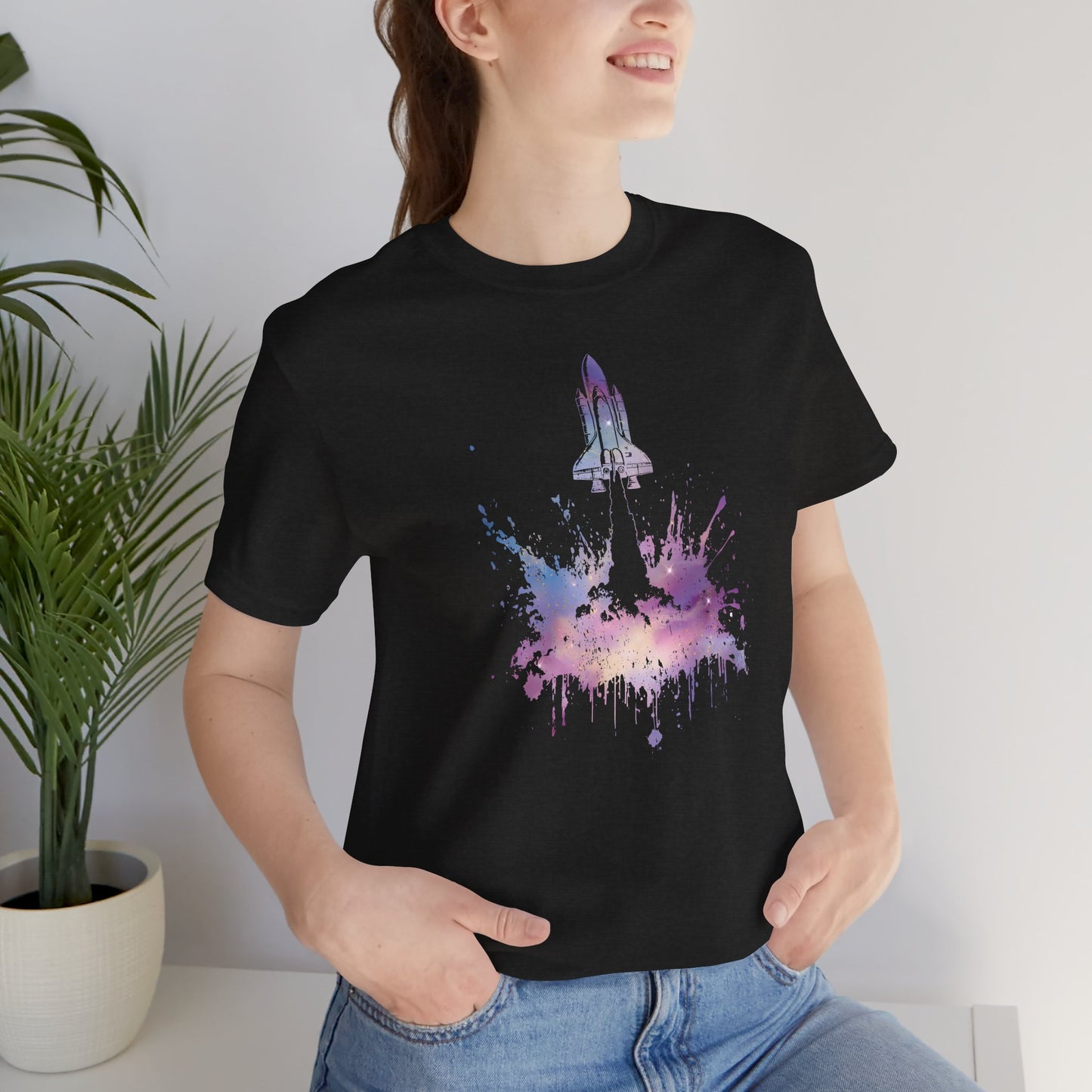 Galaxy Rocket Splash T-Shirt