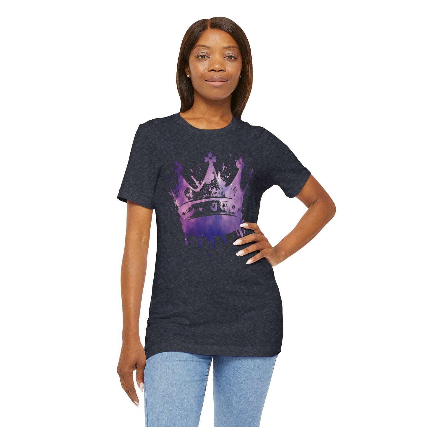 Heavy is the Head Tee — Regal Drip Graphic King Crown T-Shirt