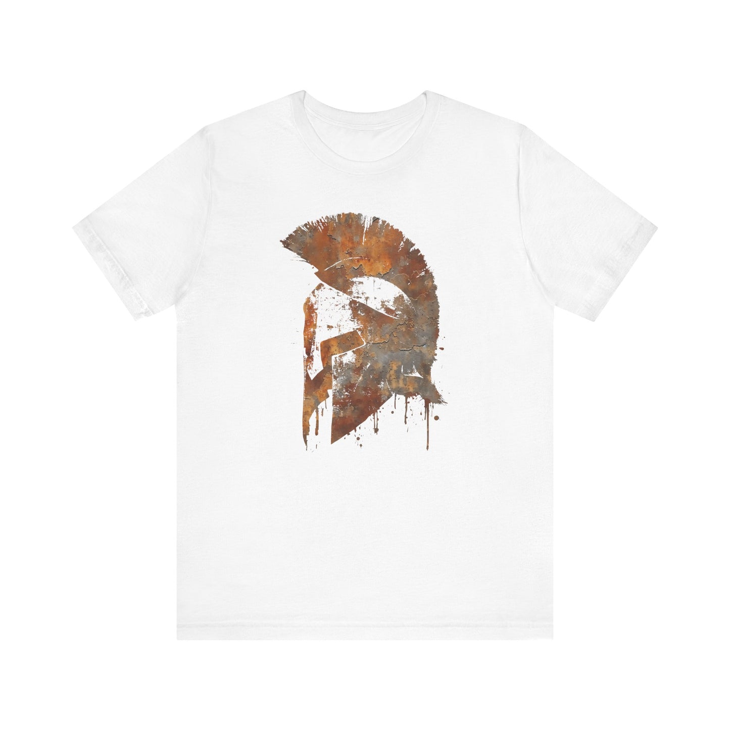 Spartan Helmet T‑Shirt — Rustic Warrior Graphic Tee