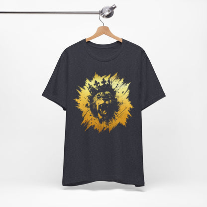 Golden King T-Shirt — Grunge King Graphic Tee