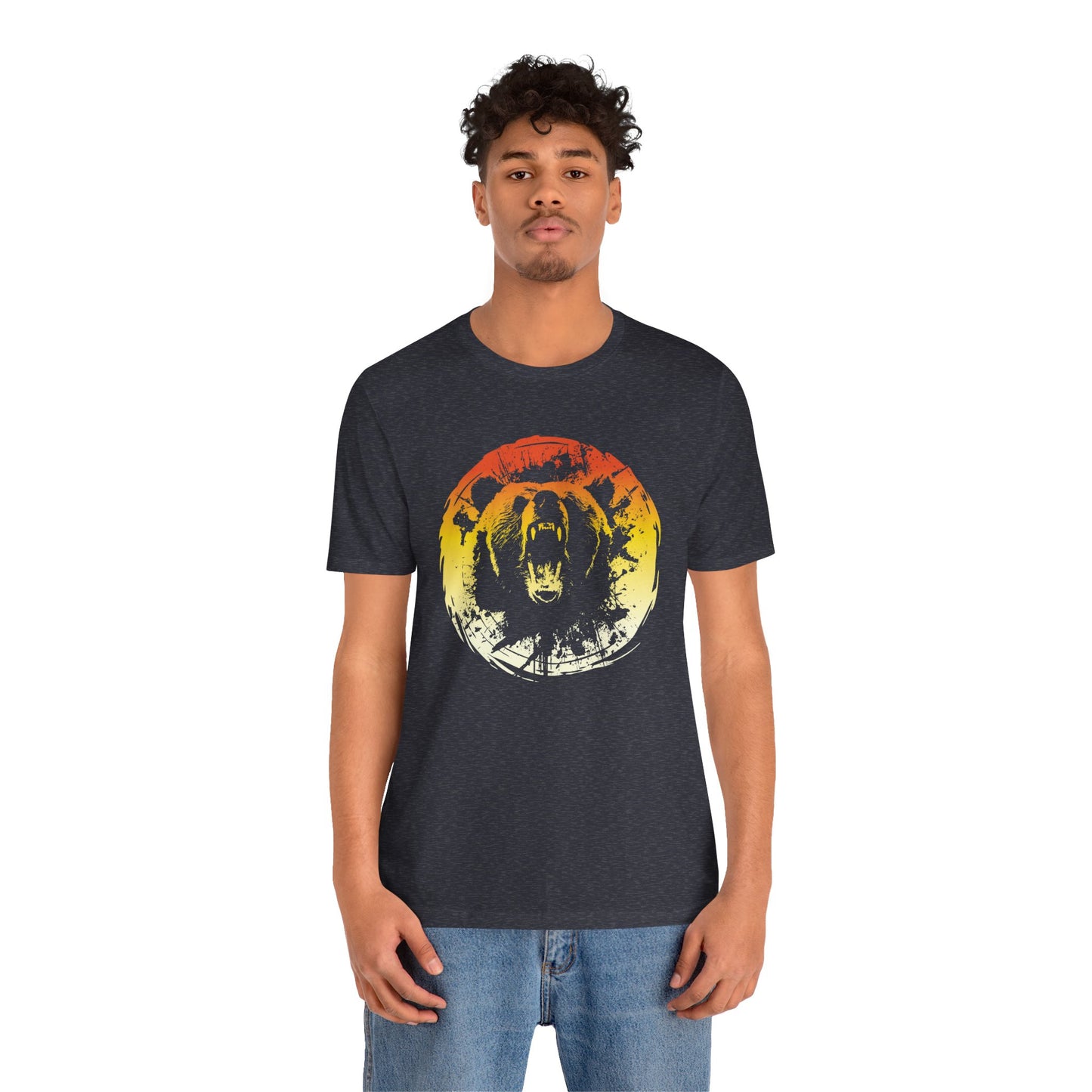 Roaring Grizzly Sunset Tee