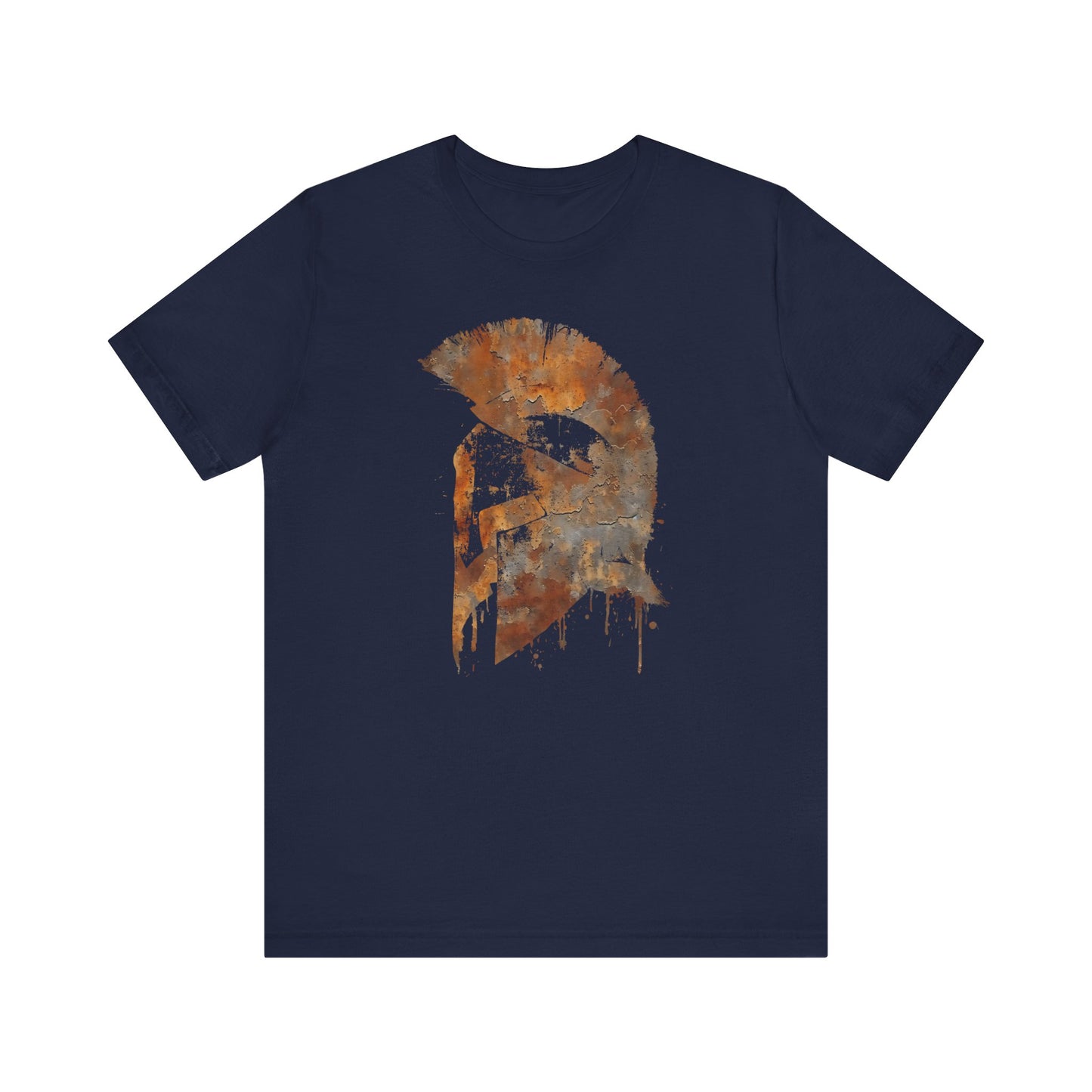 Spartan Helmet T‑Shirt — Rustic Warrior Graphic Tee