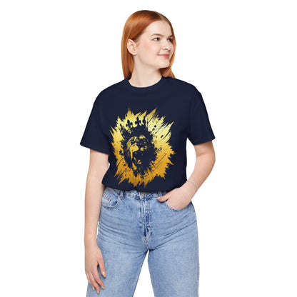 Golden King T-Shirt — Grunge King Graphic Tee