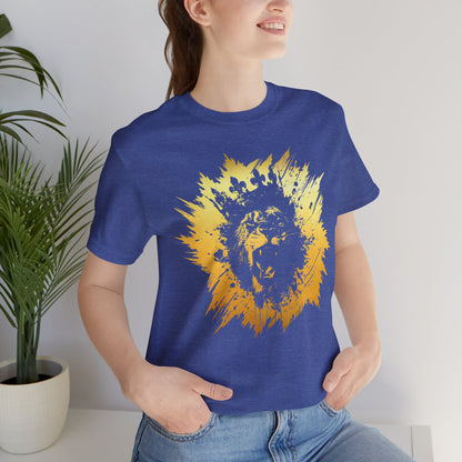 Golden King T-Shirt — Grunge King Graphic Tee