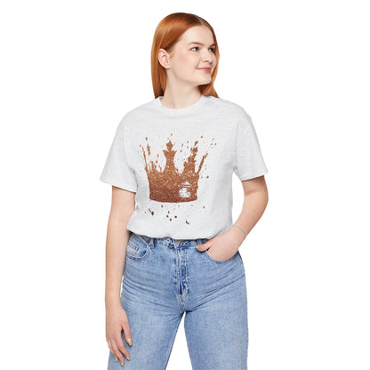 Golden Crown T-Shirt — Vintage Royalty Graphic Tee
