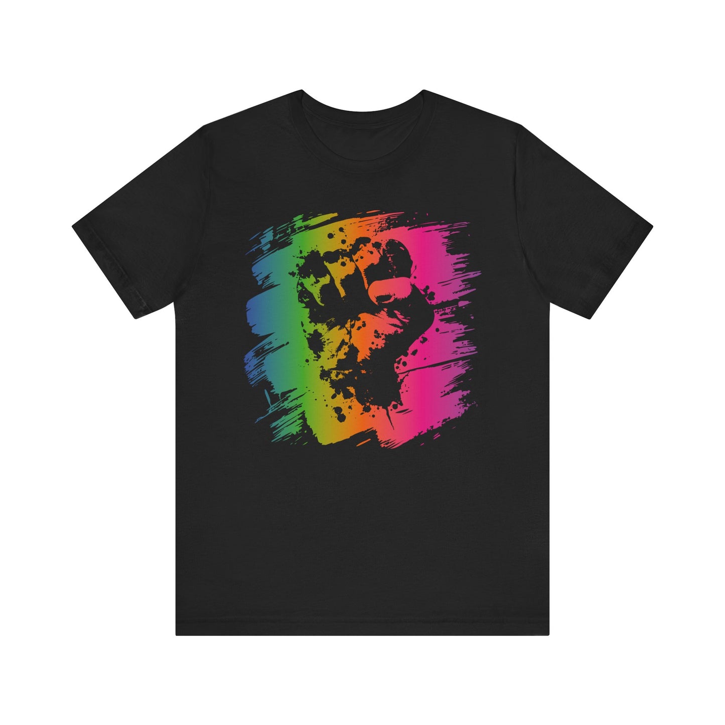 Fight the Power T‑Shirt — Neon Statement Tee