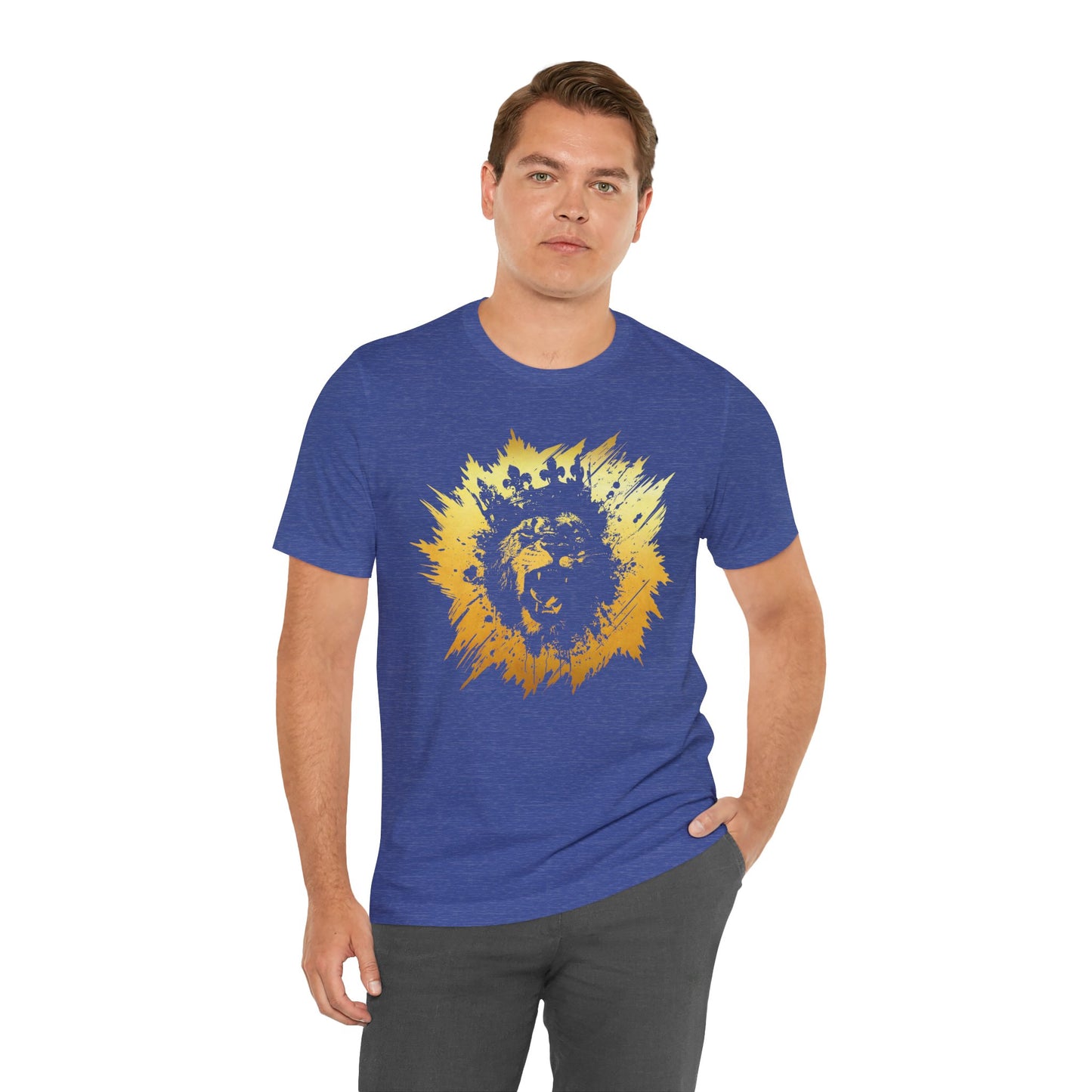 Golden King T-Shirt — Grunge King Graphic Tee