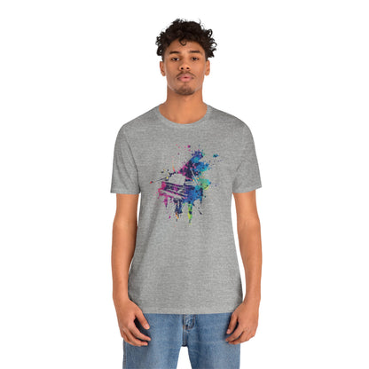 Play me to the Moon T‑Shirt — Colorful Music Lover Tee