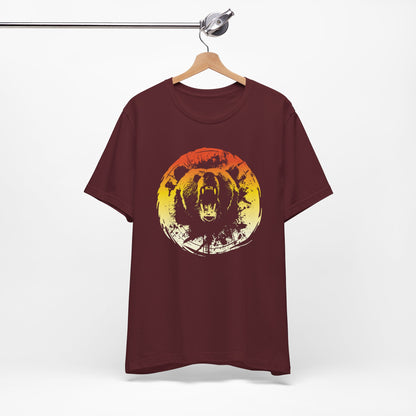 Roaring Grizzly Sunset Tee