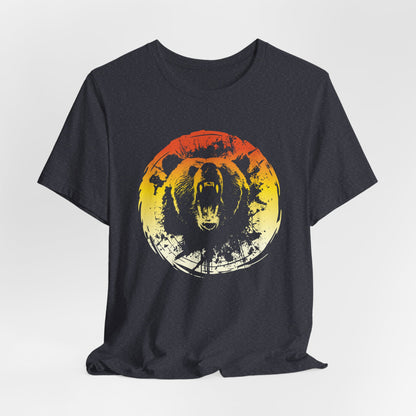 Roaring Grizzly Sunset Tee